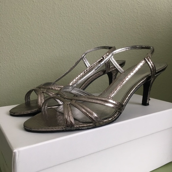 Calvin Klein Natalia Metallic Snake Print - Picture 1 of 6